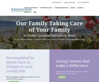 Havenwoodhomecare.com(Home Care) Screenshot