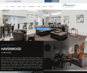 Havenwoodtownhomes.com(Havenwood Townhomes) Screenshot