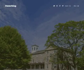 Haver.blog(A running account of life on campus. Haverford) Screenshot