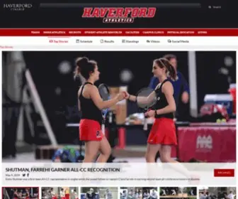 Haverfordathletics.com(Haverford Athletics) Screenshot