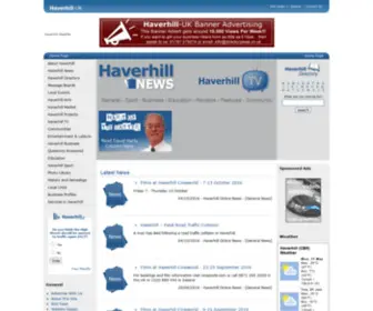 Haverhill-UK.co.uk(The Official Website for Haverhill) Screenshot