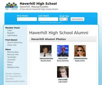 Haverhillhighschool.net(Haverhill High School) Screenshot