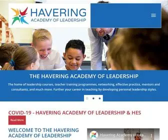 Haveringacademyofleadership.co.uk(Havering Academy of Leadership) Screenshot