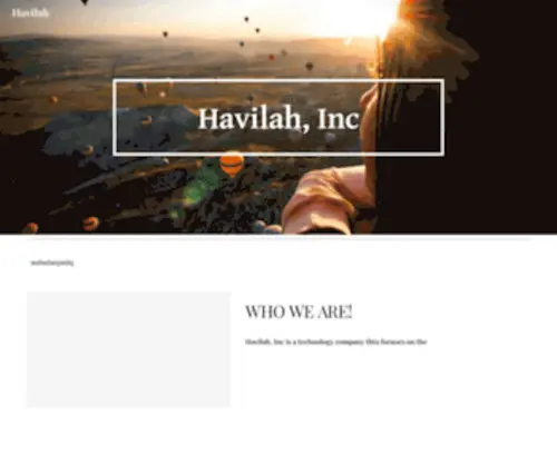 Havilah.info(Chat site) Screenshot