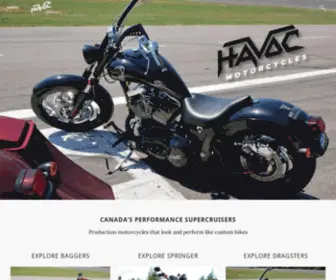 Havoc-Motorcycles.com(HAVOC MOTORCYCLES INC) Screenshot