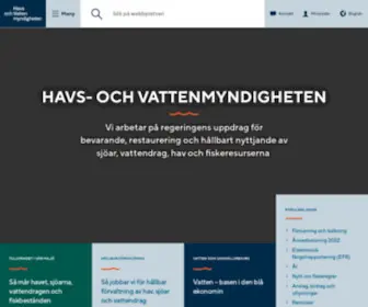 Havochvatten.se(Och vattenmyndigheten) Screenshot