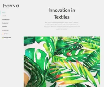 Havva.com.pl(Yarns & Digital Print Fabrics) Screenshot