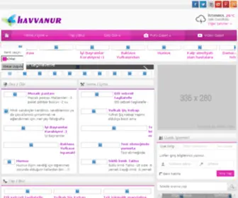 Havvanur.com(Đang) Screenshot