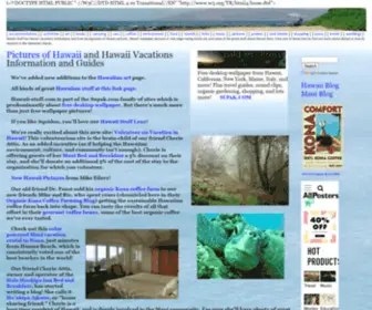 Hawaii-Stuff.com(Hawaii information about Hawaii vacations in Hawaii pictures wallpaper free beach backgrounds) Screenshot