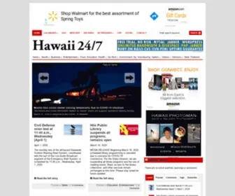 Hawaii247.com(Hawaii 24/7) Screenshot