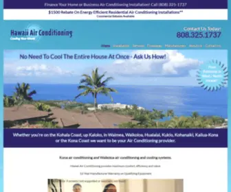 Hawaiiairconditioning.com(Hawaii Air Conditioning) Screenshot