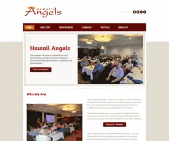 Hawaiiangels.org(Hawaii Angels) Screenshot