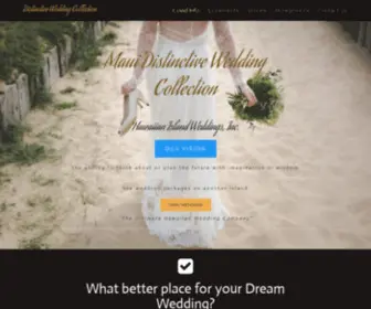 Hawaiianislandweddings.com(Maui Weddings Packages) Screenshot