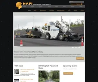 Hawaiiasphalt.org(Hawaii Asphalt Paving Industry) Screenshot