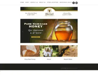 Hawaiibeeco.com(Hawaii Bee Co) Screenshot