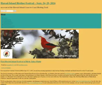 Hawaiibirdingtrails.com(Hawaiibirdingtrails) Screenshot