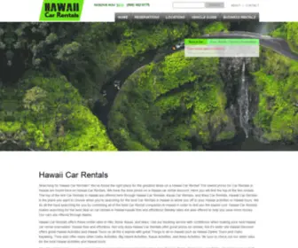 Hawaiicarrentals.com(Hawaii Car Rentals) Screenshot