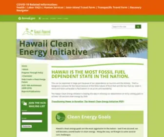 Hawaiicleanenergyinitiative.org(The Hawaii Clean Energy Initiative (HCEI)) Screenshot