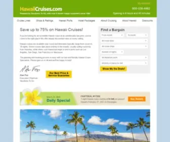 Hawaiicruises.com(Hawaii Cruises) Screenshot