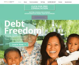 Hawaiidebtsolutions.com(Hawaii Debt Solutions) Screenshot