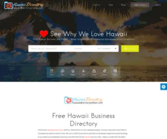 Hawaiidirectoryonline.com(FREE Business Directory Listings) Screenshot