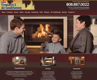 Hawaiifireplaces.com(Hawaii fireplaces) Screenshot