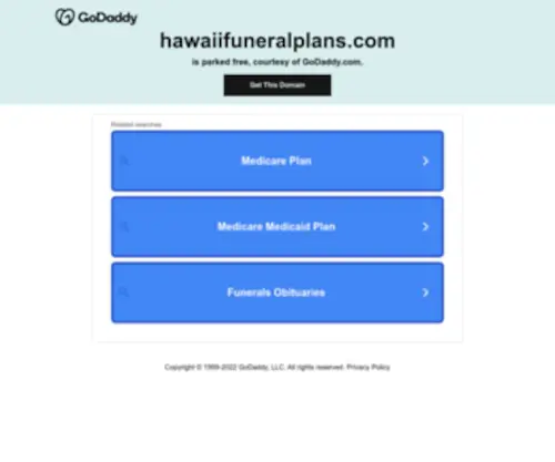 Hawaiifuneralplans.com(Affordable Hawaii Funeral Plans) Screenshot