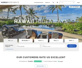 Hawaiihideaways.com(Hawaii Hideaways) Screenshot