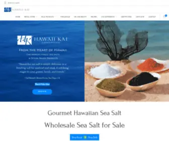 Hawaiikaico.com(Hawaiian Sea Salt) Screenshot