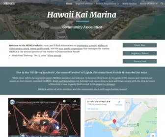 Hawaiikaimarina.com(HKMCA) Screenshot