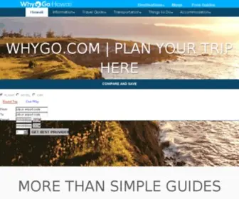 Hawaiilogue.com(Hawaii Travel Guide to Hotels) Screenshot