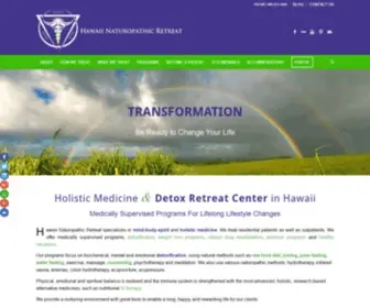 Hawaiinaturopathicretreat.com(Hawaii Naturopathic Retreat) Screenshot