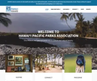 HawaiipacificParks.org(Hawaii Pacific Parks Association) Screenshot