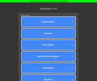Hawaiipet.com(Hawaiipet) Screenshot