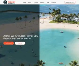 Hawaiiseowebdesign.com(Hawaii SEO Web Design) Screenshot