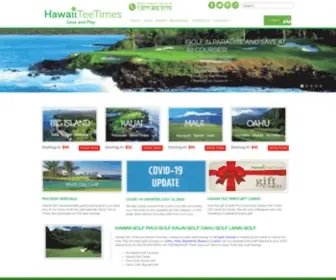 Hawaiiteetimes.com(Hawaii Tee Times) Screenshot