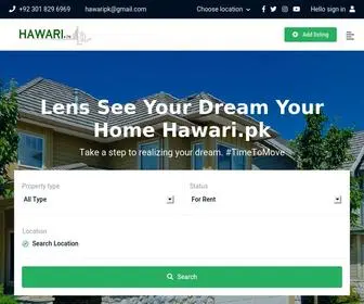 Hawari.pk(Hawari.pk Real Estate Home House) Screenshot