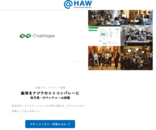 Haw.co.jp(HAW International.inc) Screenshot