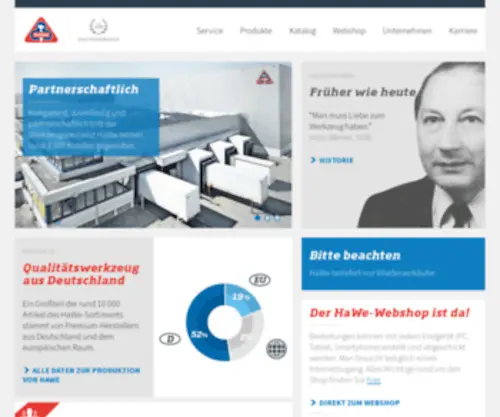 Hawe-WerkZeuge.de(Startseite) Screenshot
