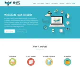 Hawk-Research.com(Hawk research) Screenshot
