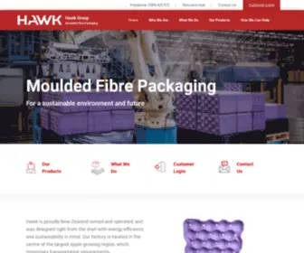 Hawk.net.nz(Moulded Fibre Packaging) Screenshot