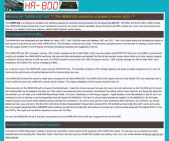 Hawk800.com(HAWK) Screenshot