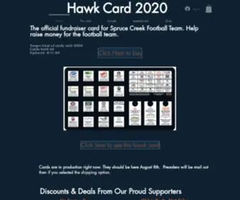 Hawkcard2020.com(Hawk Card) Screenshot