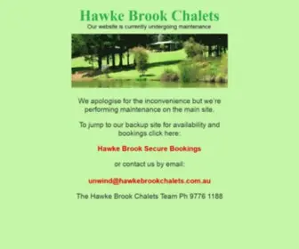 Hawkebrook.com.au(Main Site Maintenance) Screenshot