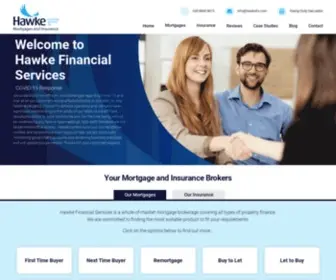 Hawkefs.com(Hawke Financial Services) Screenshot