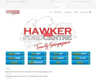 Hawkerfoodcentre.com(Food Centre) Screenshot