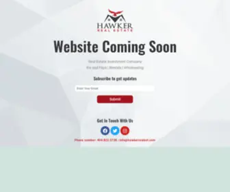 Hawkerrealest.com(Hawker Real Estate) Screenshot