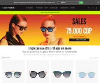 Hawkerscolombia.co(Hawkers Colombia) Screenshot