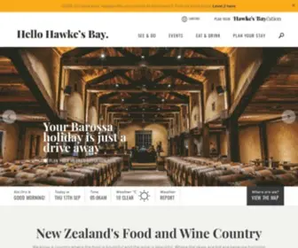 Hawkesbaynz.com(Hawke's Bay NZ) Screenshot