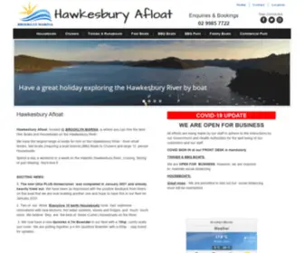 Hawkesburyafloat.com.au(Hawkesbury Afloat) Screenshot